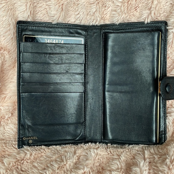 Authentic Chanel Wallet with Coin Pouch - Picture 4 of 14